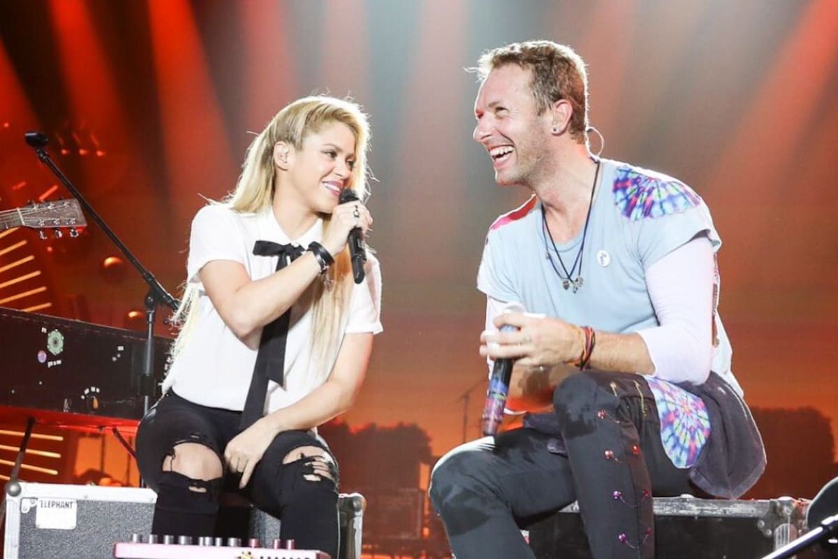 chris martin y shakira