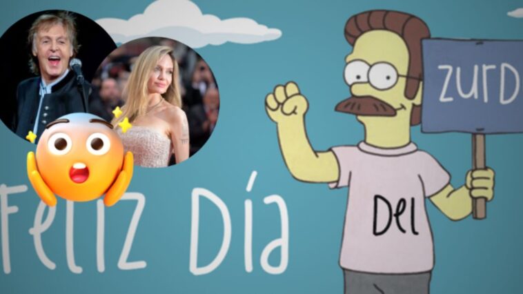 día del zurdo famosos