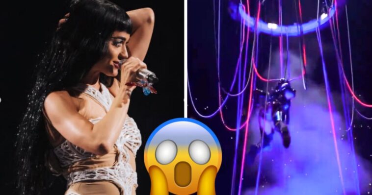 katy perry descarga eléctrica