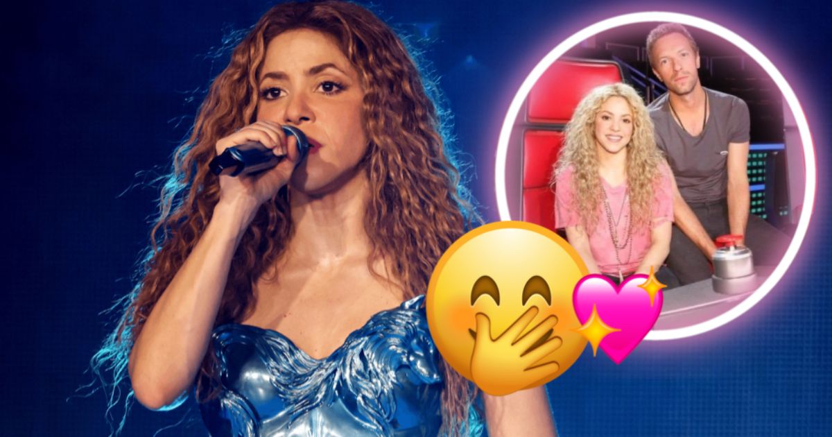 shakira y chris martin