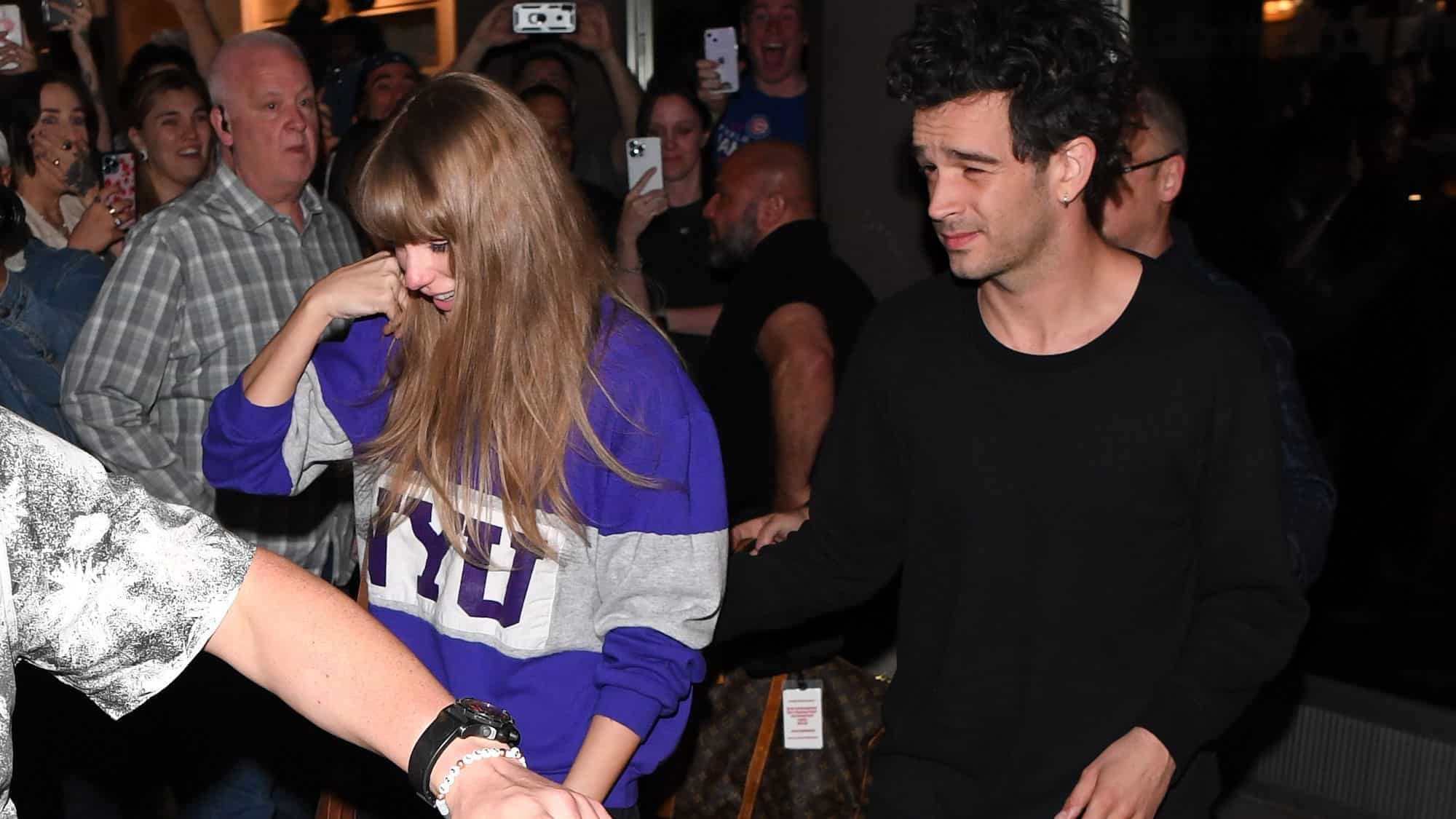 taylor swift y Matty Healy
