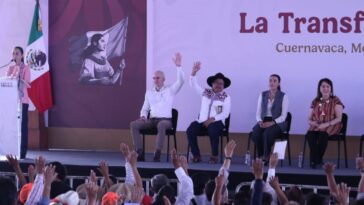 El alcalde de Cuernavaca reafirma coordinación con Claudia Sheinbaum
