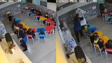 Maestra le tira un diente a alumno en Brasil