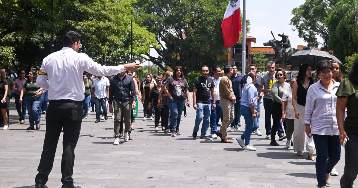 Morelos suma más de 287 mil participantes en el Simulacro Nacional 2025