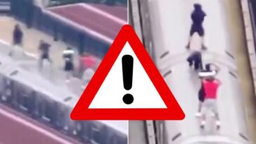 Mueren adolescentes por surfear en el Metro