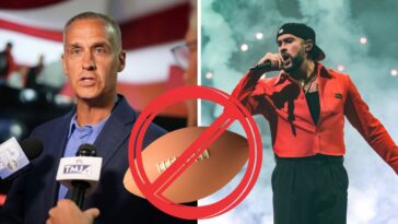 Bad Bunny y Corey Lewandowski