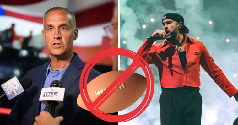 Bad Bunny y Corey Lewandowski