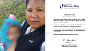 Bebé sobreviviente Iztapalapa