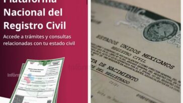 Acta de nacimiento con llave mx