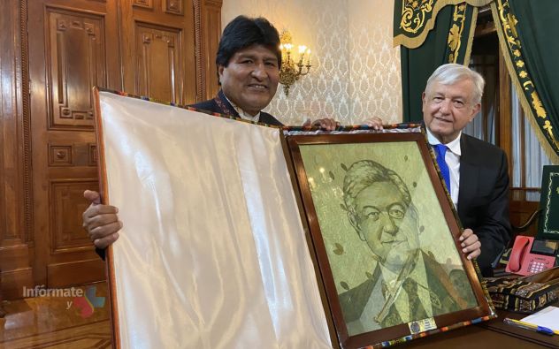 Evo Morales trata de personas