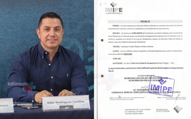 Jiutepec cumple con transparencia