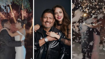 Juan Osorio y Eva Daniela boda