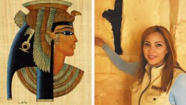 Mujer busca a Cleopatra