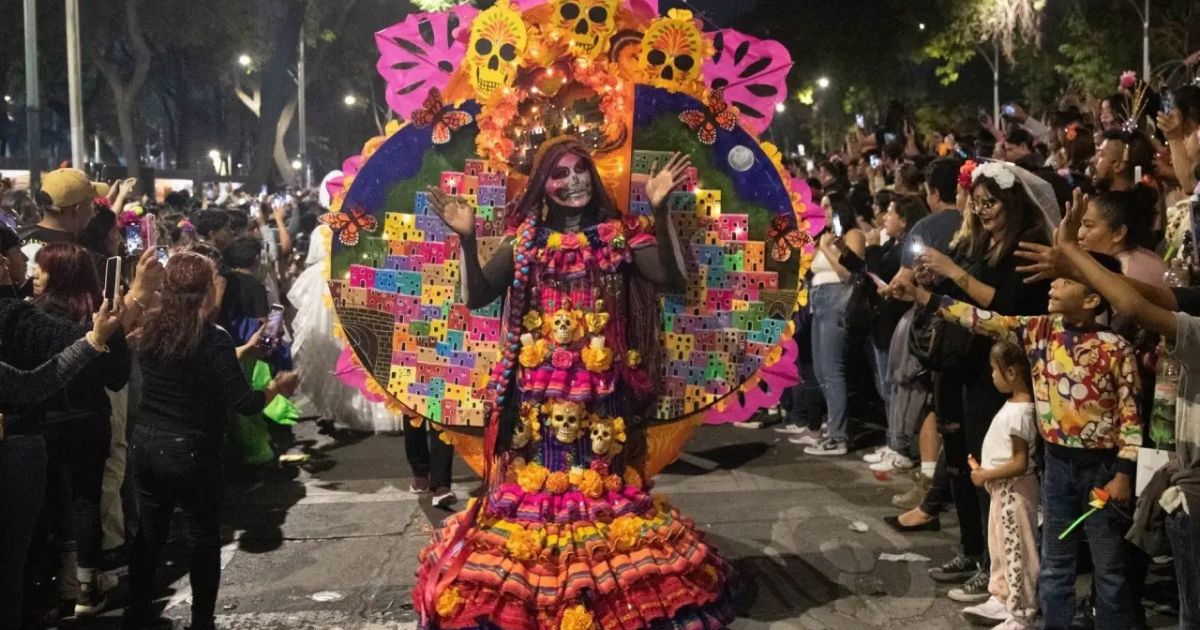 Mega procesión de Catrinas CDMX 2025