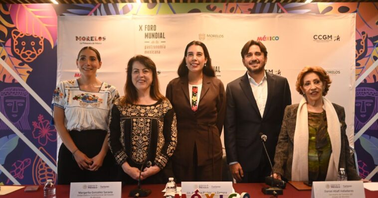 Morelos sede del X Foro Mundial de la Gastronomía Mexicana