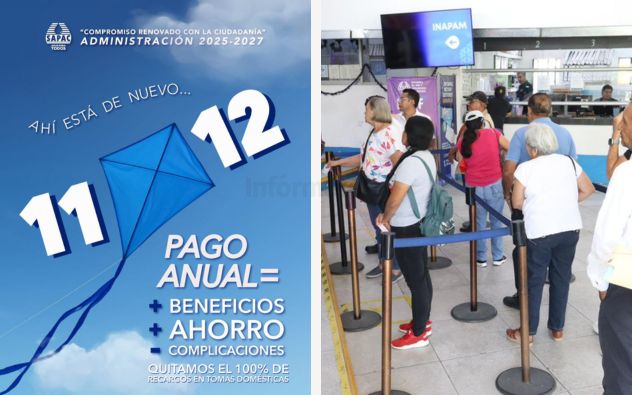 Pago anticipado agua Cuernavaca