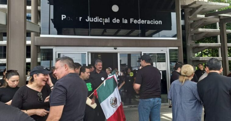 Trabajadores del PJF realizan paro nacional por falta de insumos