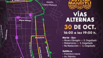 Alertas viales por festival en Cuernavaca