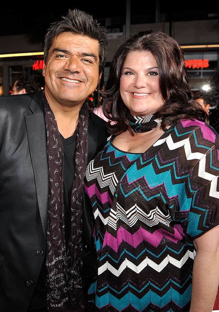 geoge lopez y su epsosa