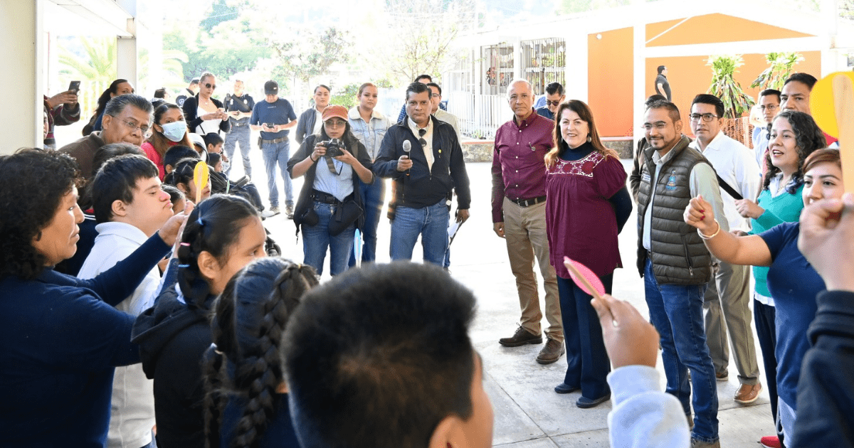 Fortalecen obras educativas e hidráulicas en Tepoztlán
