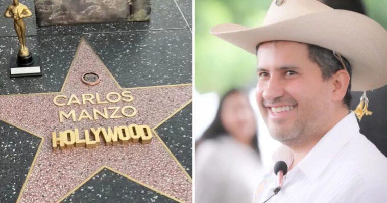 Dedican estrella a Carlos Manzo en el Paseo de la Fama