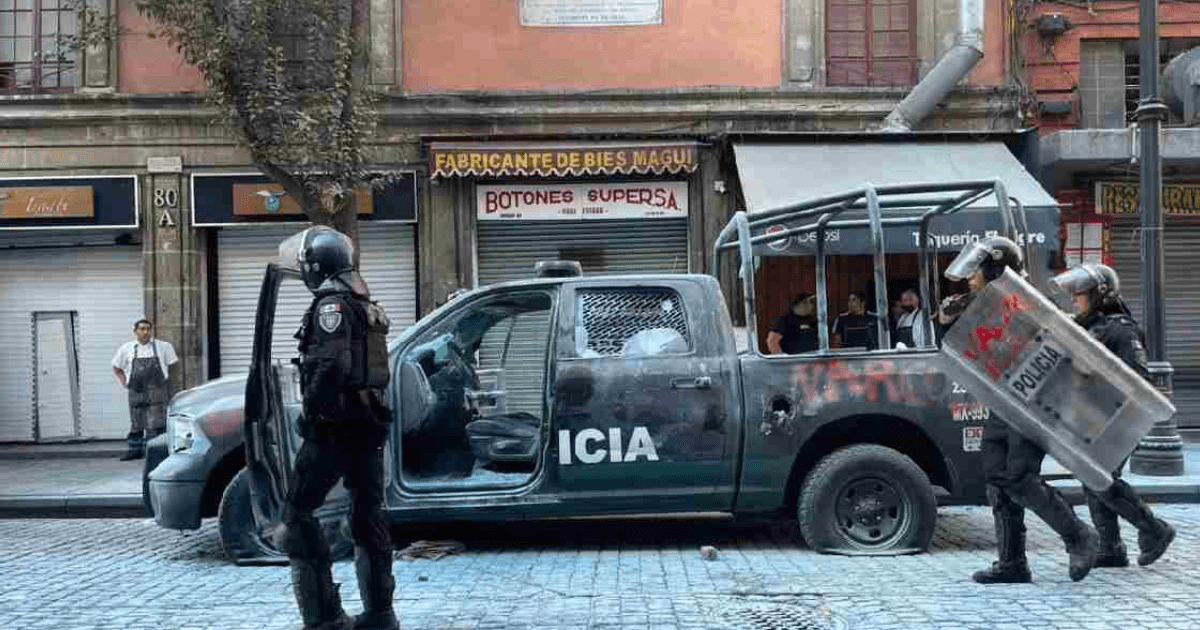 La marcha estuvo impulsada por grupos de oposición: Clara Brugada