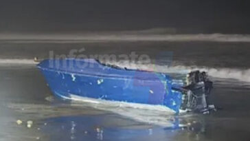 Vuelca lancha con migrantes