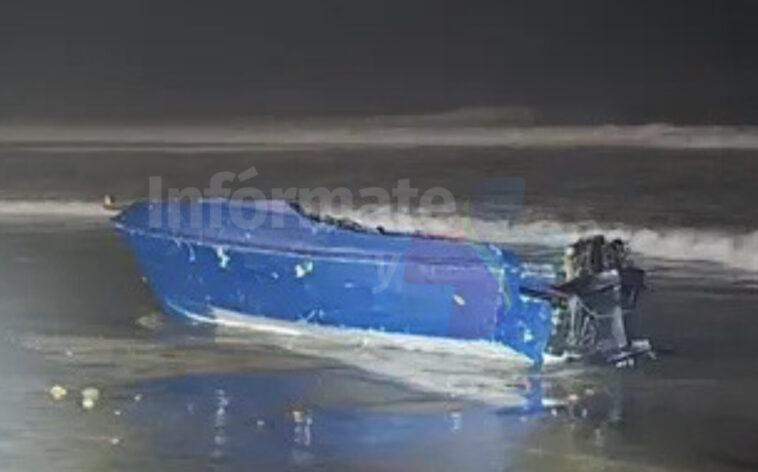 Vuelca lancha con migrantes