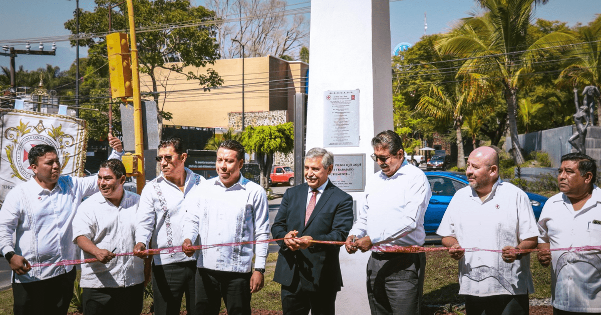 Transforman camellón de Río Mayo–Teopanzolco en nuevo foro comunitario