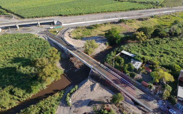 Modernizan el Puente Los Muros en Morelos