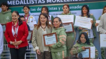 Morelos destaca en gimnasia de trampolin