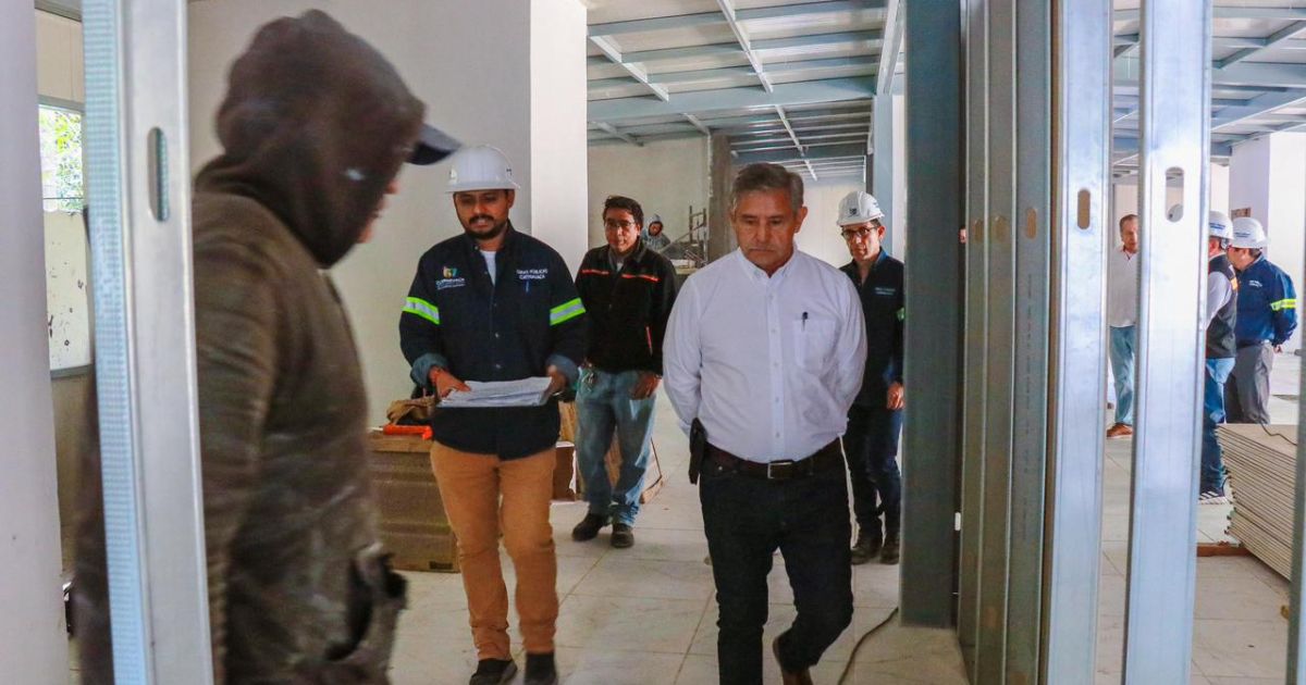 Nuevo edificio del DIF Cuernavaca presenta un 90% de avance