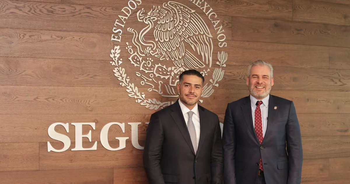 Omar Harfuch visitará Morelia y Uruapan para reforzar seguridad