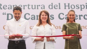 Reabren en Cuernavaca el Hospital del ISSSTE “Dr. Carlos Calero Elorduy”