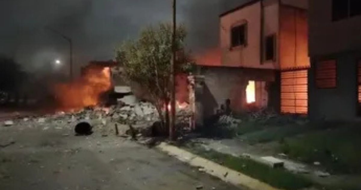 Se registra explosión por pirotecnia Nuevo León