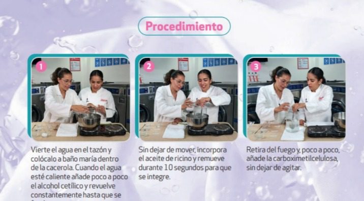 Procedimiento para elaborar suavizante de telas
