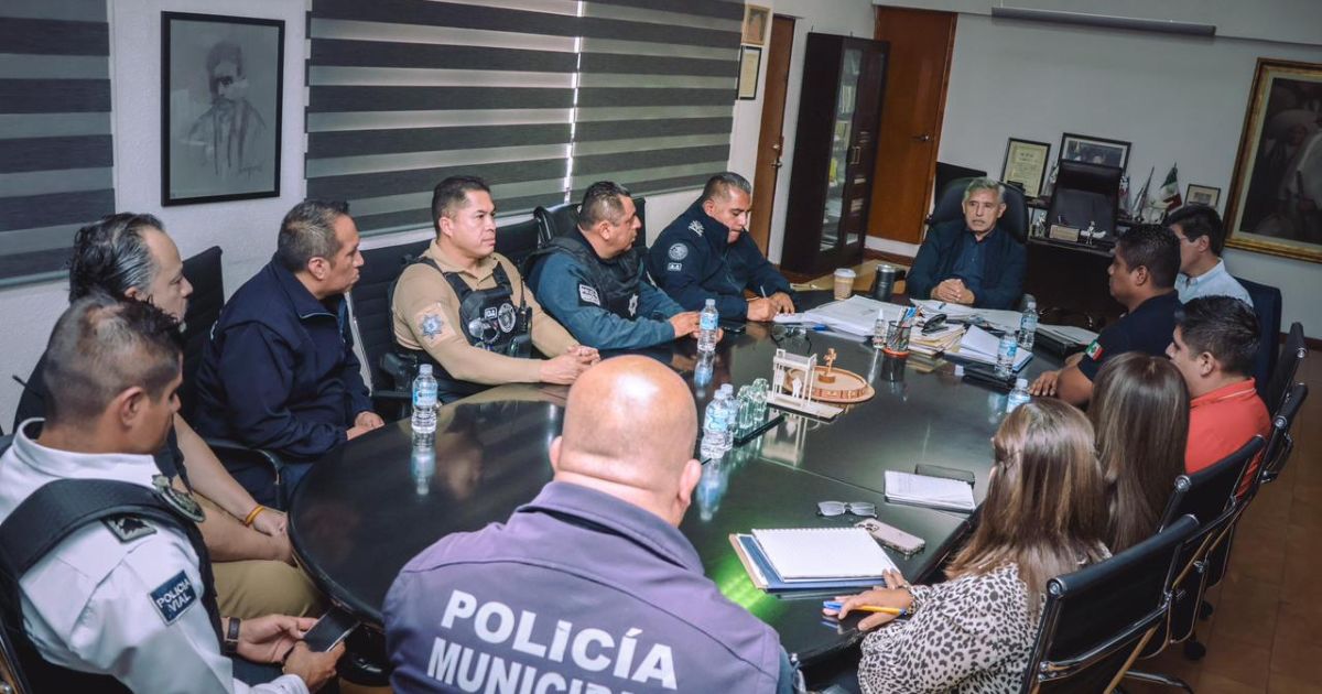 Alcalde de Cuernavaca refuerza estrategia de seguridad
