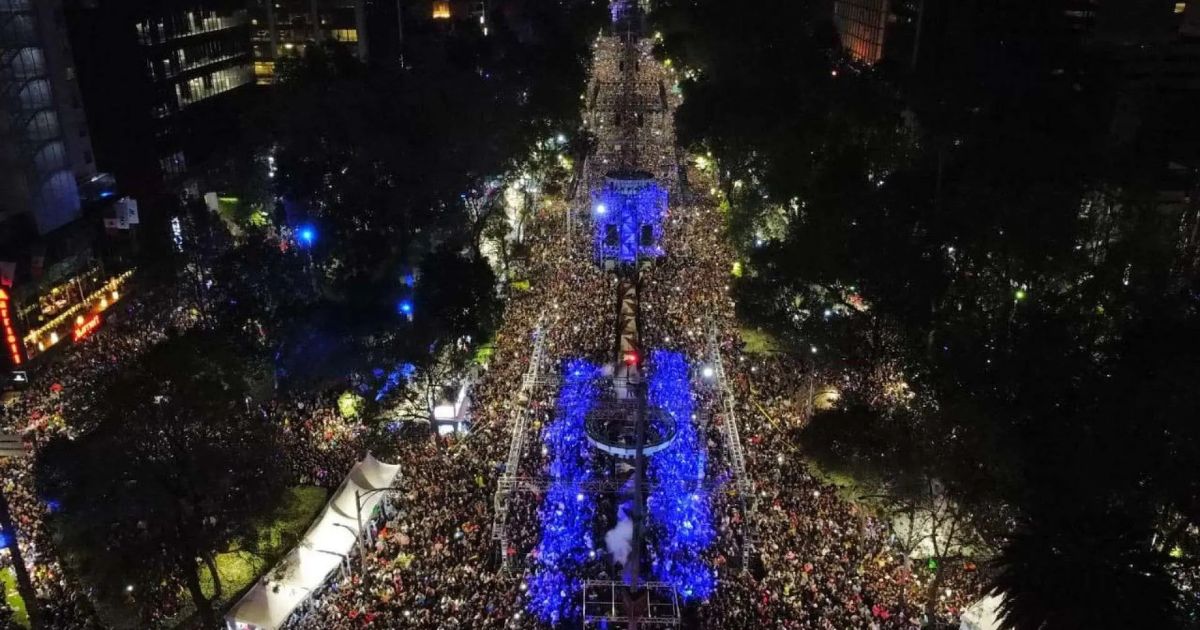Festeja el Año Nuevo en Reforma CDMX
