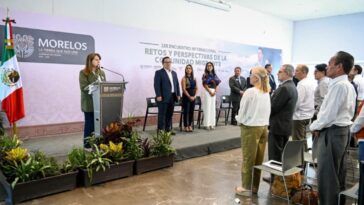 Gobernadora de Morelos inaugura Encuentro Migrante