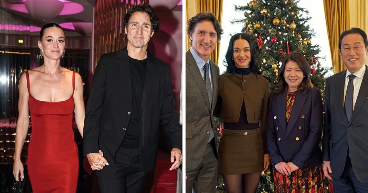 Katy Perry y Justin Trudeau