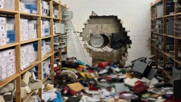 Millonario robo a banco de Alemania