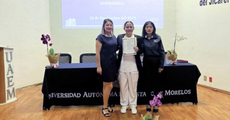 Primera enfermera sorda titulada en Morelos
