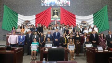Reconoce Congreso de Morelos a jóvenes del Parlamento Juvenil 2025