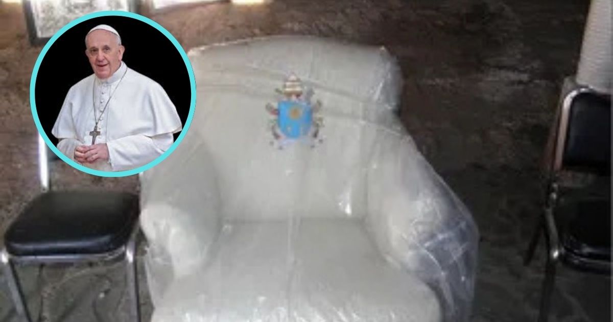 Sillón de Papa Francisco fue encontrado en capilla de César Duarte