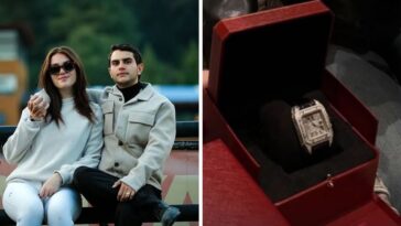 hija canelo reloj Cartier