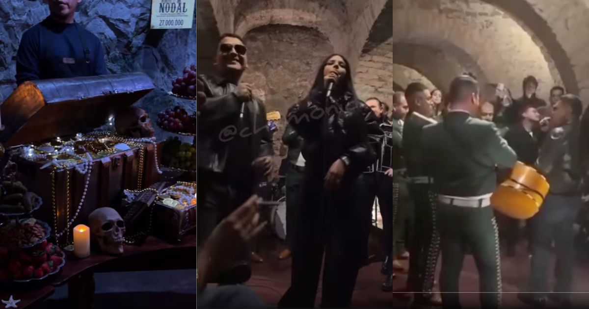Christian Nodal fiesta