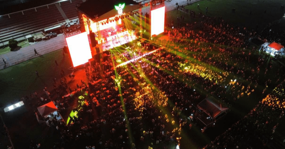 Más de 12 mil personas asisten a concierto en Cuautla