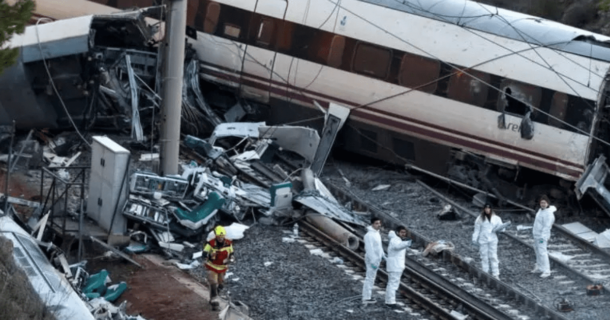 39 fallecidos tras accidente de tren en España