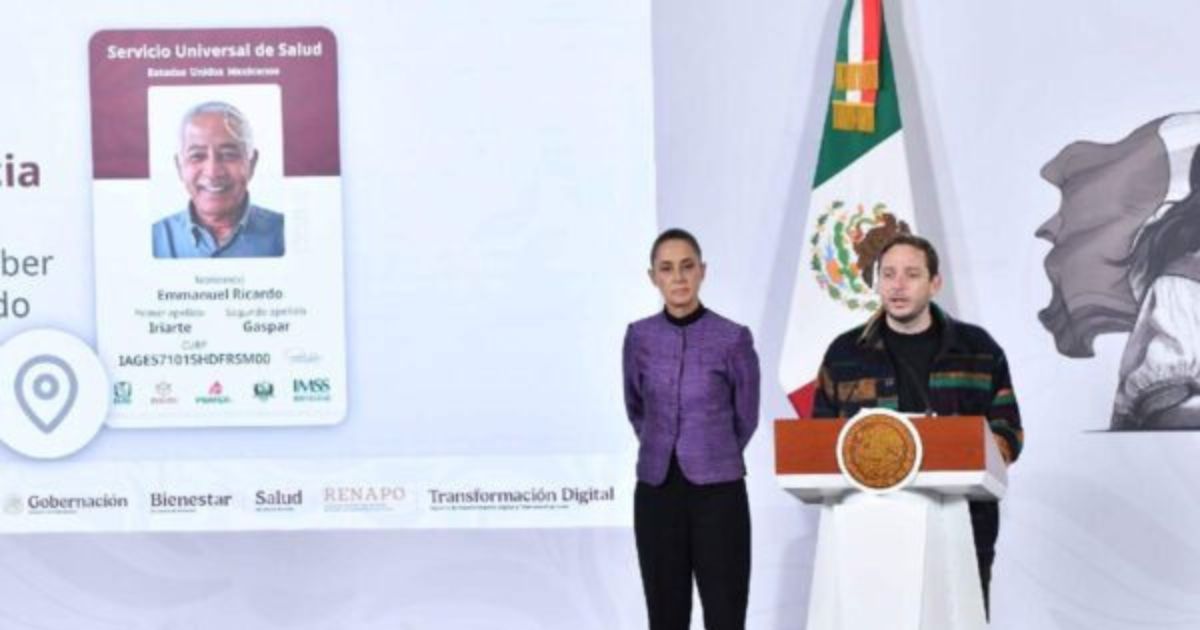 Nueva credencial del Servicio de Salud Universal