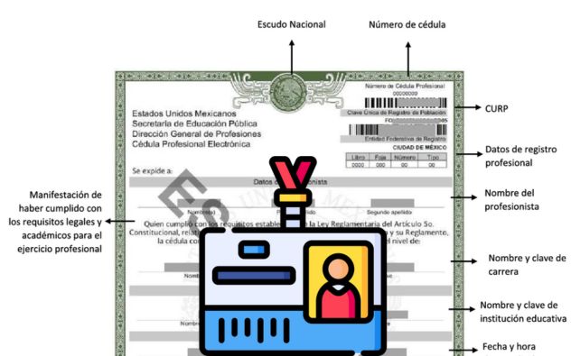 Cedula profesional digital